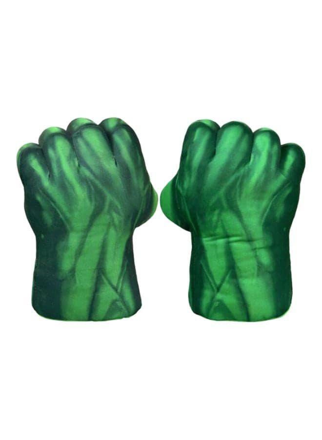 Pair Of Hulk Boxing Gloves 33cm