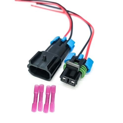 15300002 15300027 MetriPack 2Pin 280 Series Male Female Harness Connector MultiPurpose Pigtail 15300014 12077411