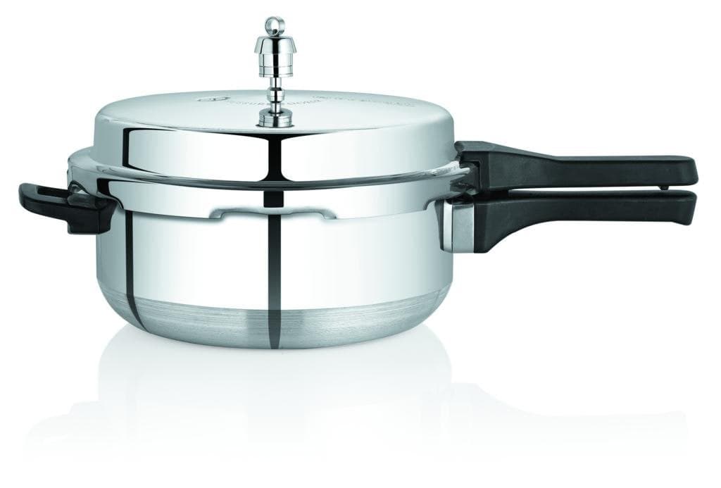 Premier Nethraa Aluminium Pressure Pan Small Outer Lid Silver CODE00197 PRODUCT WARRENTY 5 YEARS 4 LTR