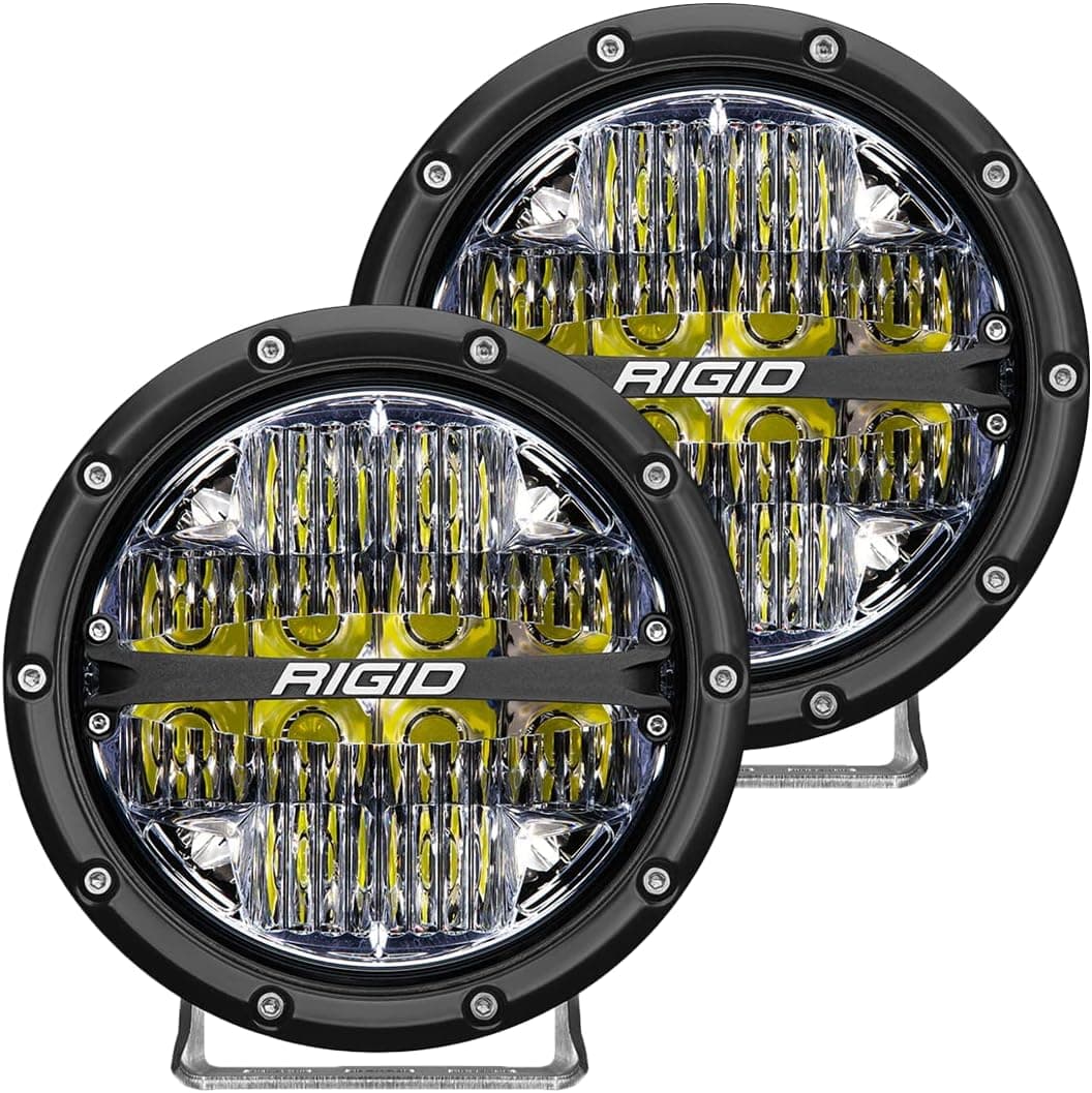 RIGID 360 Series 6-Inch LED Driving Lights - White