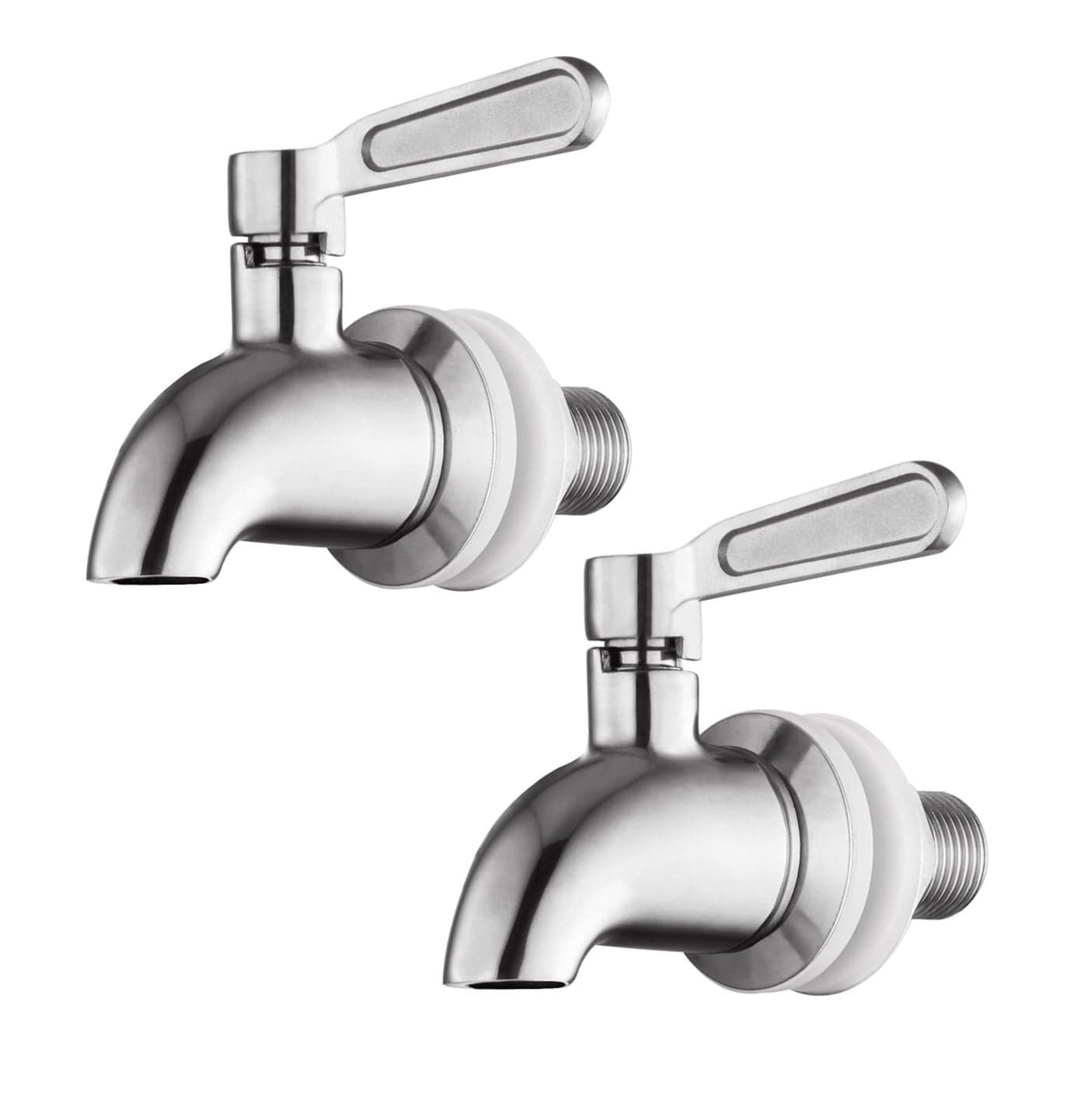 hgzaccompany 2 Pack Stainless Steel Spigot For Drink Dispenser, Replacement Metal Spigot For Beverage Dispenser, Water Dispenser Faucet, Metal Spout.