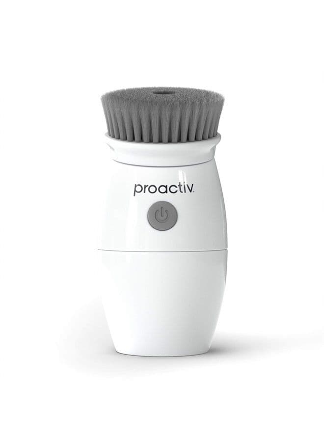 Charcoal Facial Cleansing Brush - Spin Brush Exfoliator and Facial Scrubber With Charcoal-Infused Bristles For Deep Skin Cleansing - Water Resistant