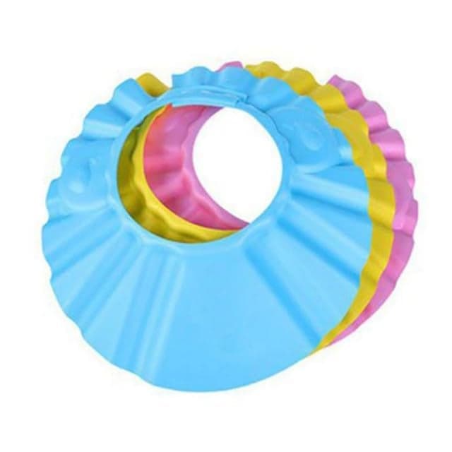 Adjustable Soft Baby Shampoo Shower Cap Baby Bath Protection For Kids pack of 1
