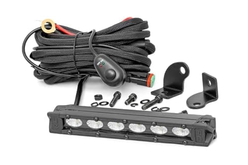 Rough Country 6 Slimline 5 Watt Black Series Cree LED Light Bar 70416ABL