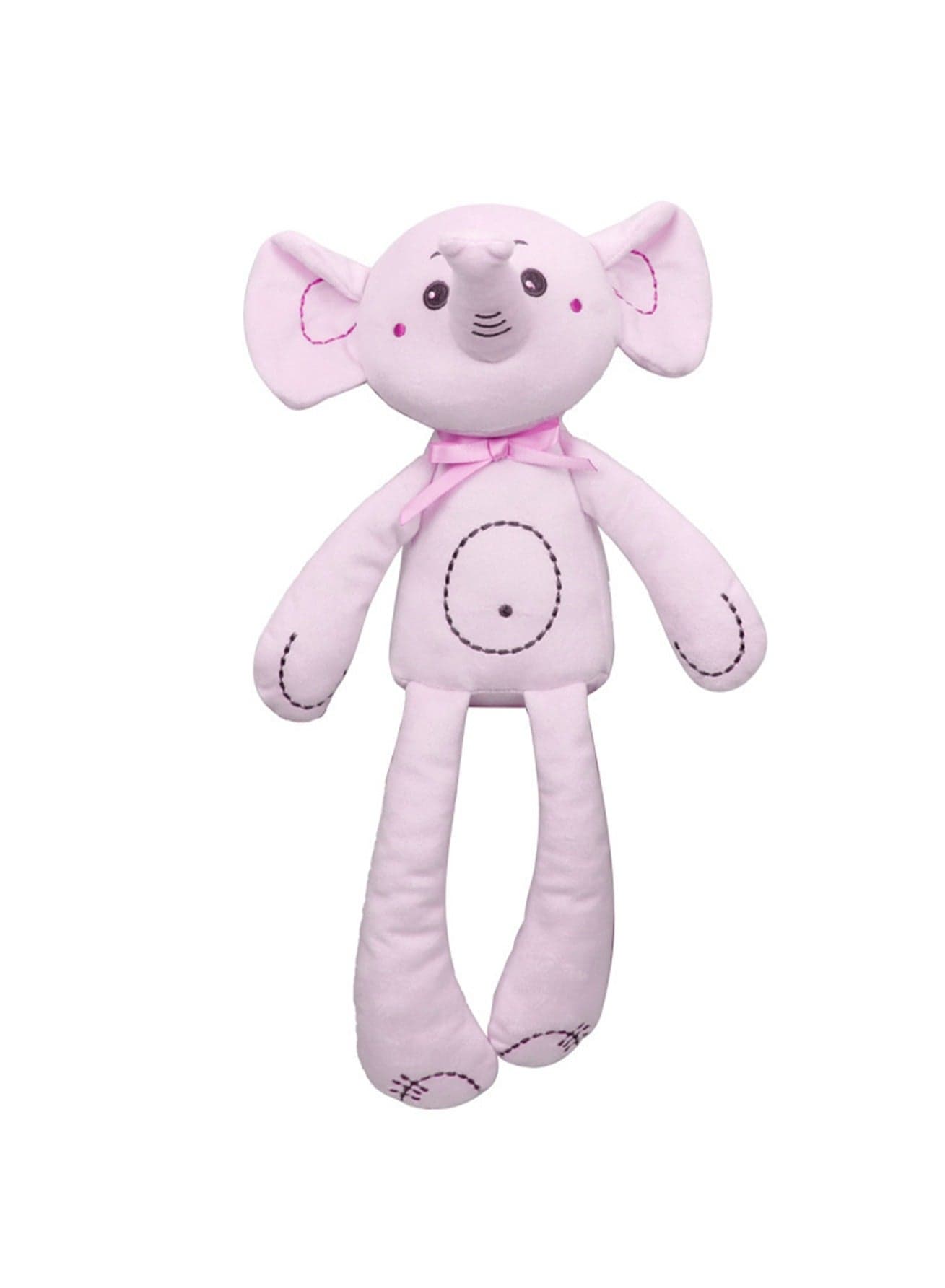 Soothing Baby Long-Legged Doll Plush Toy (Pink elephant)
