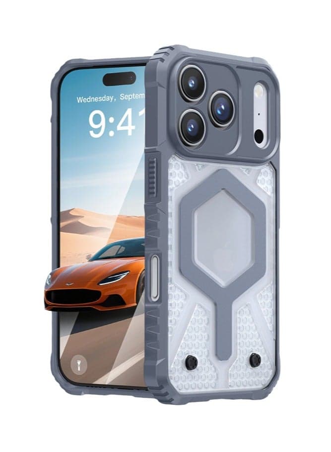 Compatible with iPhone 17 Pro Max magnetic phone case drop-resistant full-cover phone case