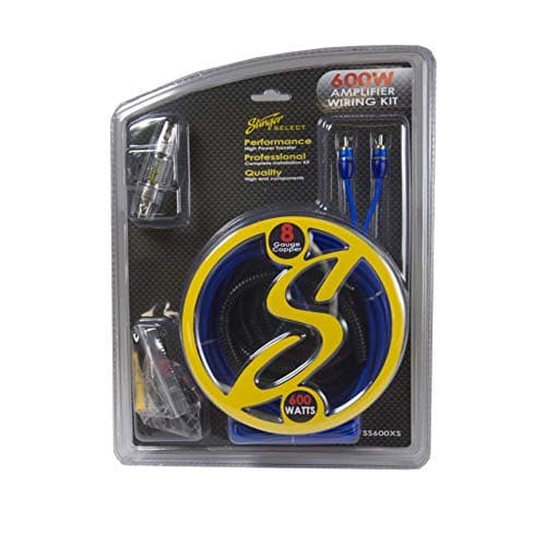 Stinger SS600XS 8-Gauge AGU Amp Installation Kit