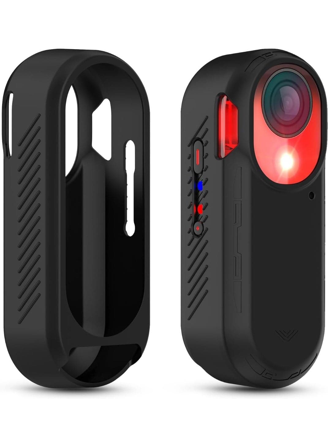 Silicone Protective Case for Garmin Varia RCT715, GPS Bicycle Case Protective Cover for Shockproof and Shatterproof Case Compatible with Garmin Varia RCT715 (Black)