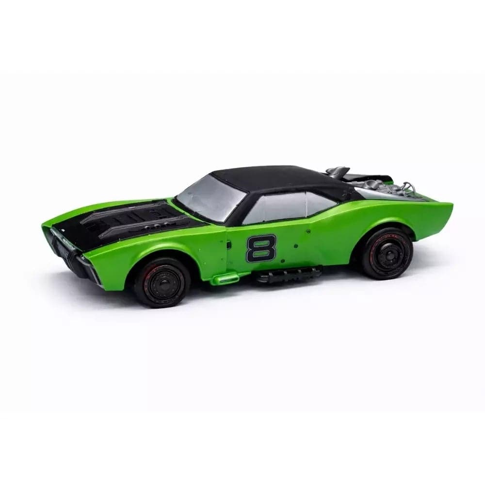 Remote Control 1:14 Sports Car With 27MHz Frequency and Colorful Cool Light System- Green