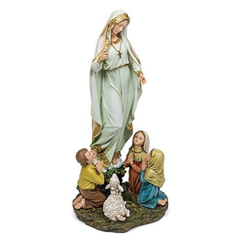 Joseph Studio by Roman 12 Our Lady of Fatima Statue Religious Home Decor Inspirational Gift for Prayer or Celebration