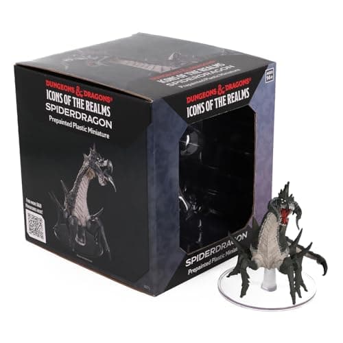WizKids DD Icons of The Realms Spiderdragon Boxed Miniature