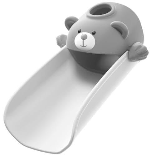 Faucet Extender for Toddlers with Temperature Sensor, Sink Extender for Kids Hand Washing, Fits Most Standard Bathroom Kitchen Faucets (Not for Pull-Out or Extra Wide), Cute Bear Design