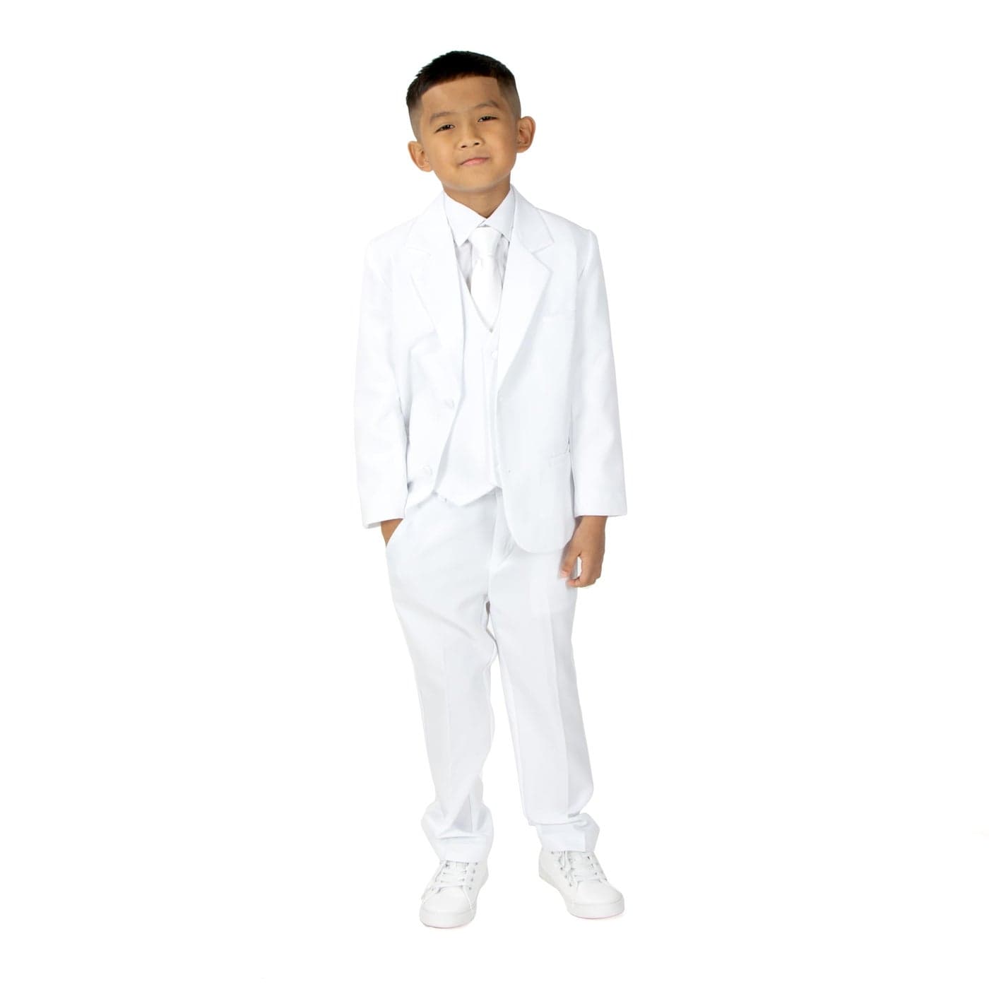 Spring Notion Boys Formal White Dress Suit Set 10
