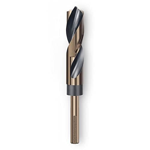 LEPEVNEY 12mm Reduced Shank Twist Drill Bit with 10mm Shank for Stainless Steel Aluminum Alloy Metal Copper Plastic Wood, Made of High Speed Steel 4341 Ideal for Drilling Steel Plate