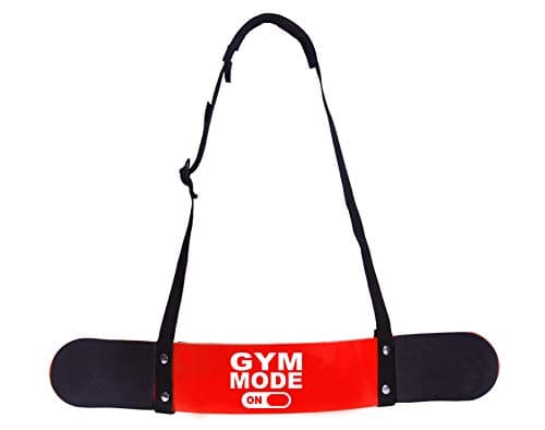 Aprodo Arm Blaster - Heavy Duty Biceps Isolator for Bodybuilding, Weightlifting, Gym, Exercise, Workout - Bicep Arm Trainer, Gym Mode ON (RED)