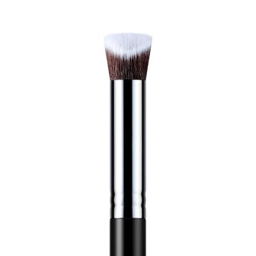 EIGSHOW Angled Concealer Brush Under Eye for Covering Sun Spots Acne Blemishes Concealing Contouring Setting with Liquid Cream E861