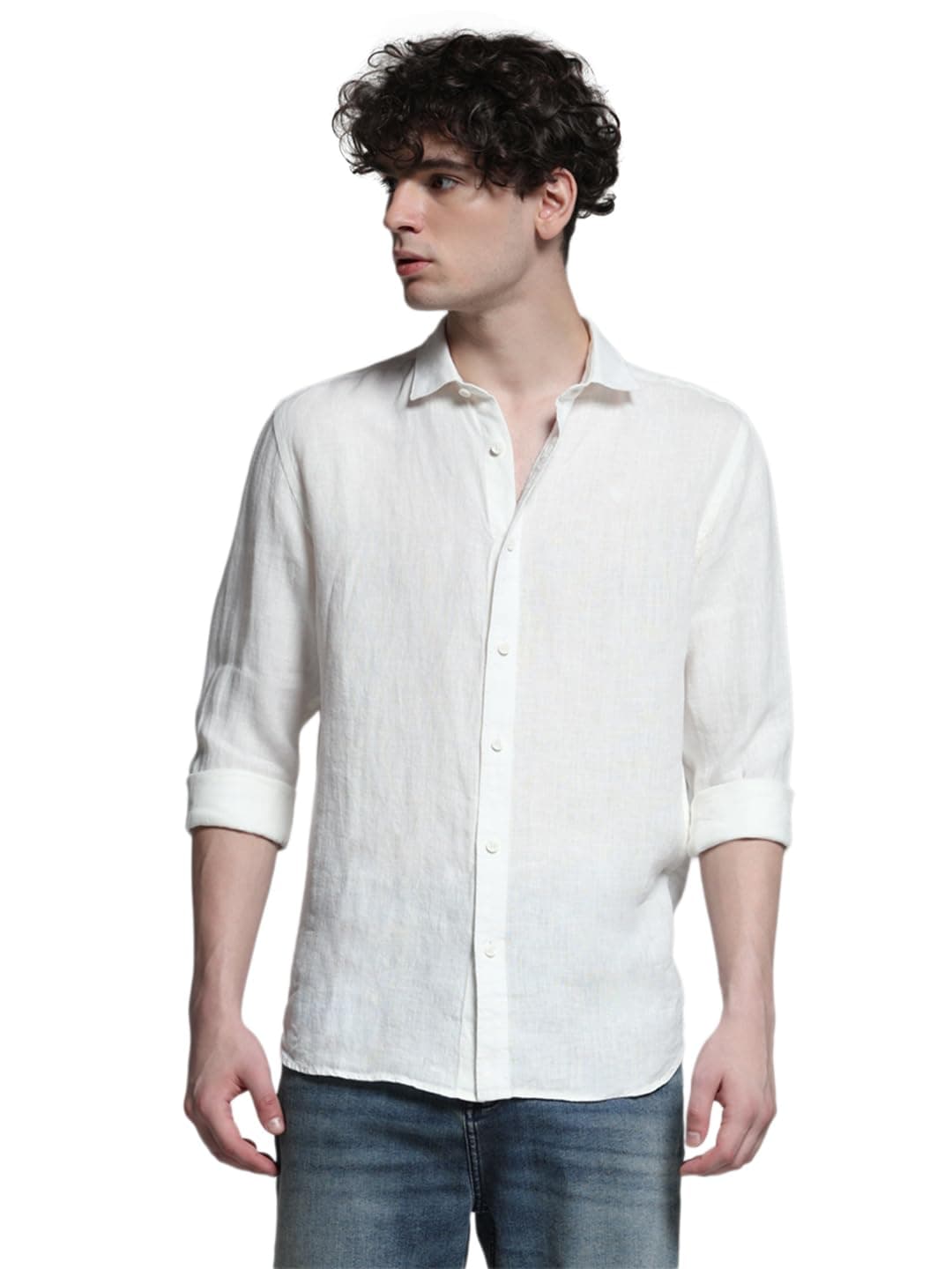 JACK & JONES Men's Regular Fit Shirt (9010363- White