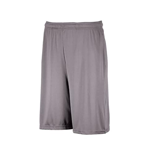 Russell Athletic Men's Dri-Power Performance Short with Pockets Shorts, Rock, XL Grey
