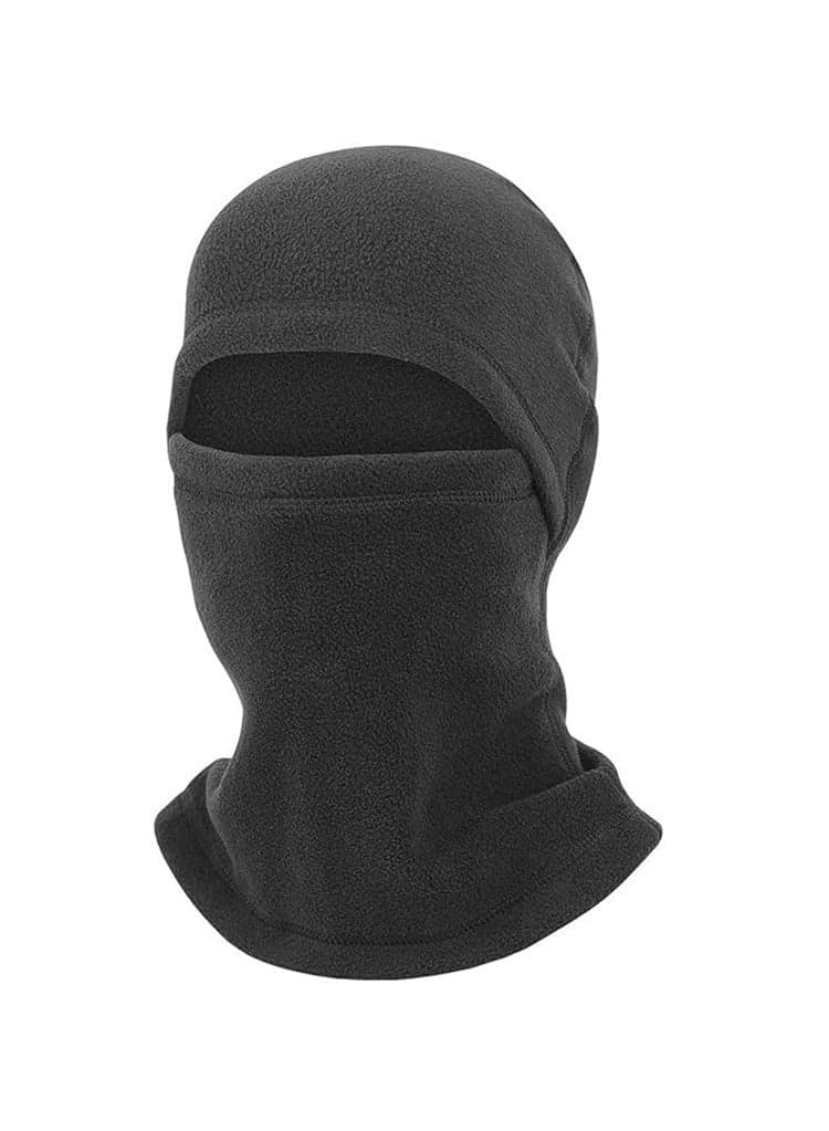 Winter Balaclava Ski Mask for Cold Weather Polar Fleece Warm Balaclava Mask Windproof Mask for Men and Women (Black)