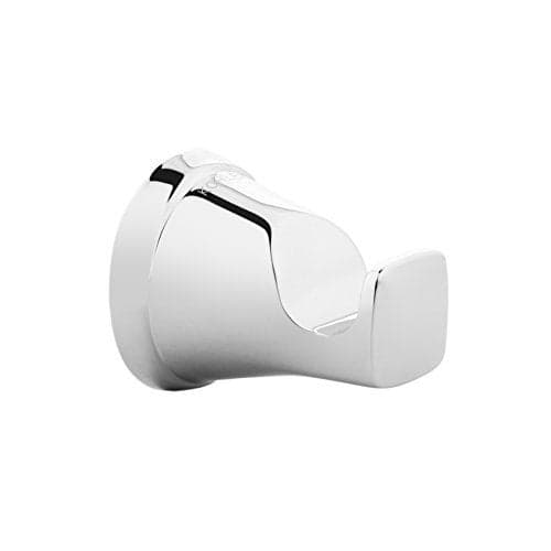 Kohler Single Robe Hook | Metal Bathroom Towel & Clothes Hanger | Heavy Duty 22.68 Kg Load Capacity | Rust Resistant Wall Mount Accessory | Easy Install | Life-Bright Chrome Finish | 2 Year Warranty