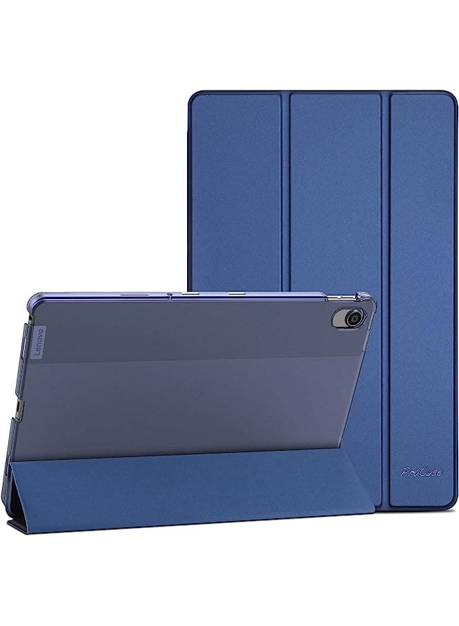 Lenovo Tab M10 Plus Case 10.6 Inch 2022 3Rd Gen, Slim Stand Hard Back Shell Protective Smart Cover Case For Lenovo Tab M10 Plus 10.6" 2022 Release -Navy