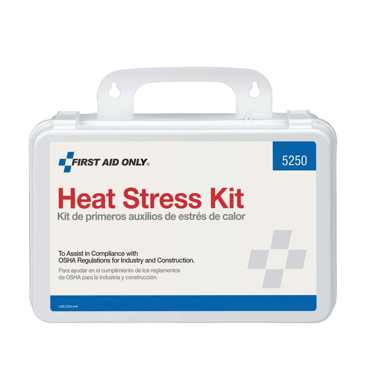 5250 Heat Stress Kit OSHACompliant First Aid Kit for Heat Exhaustion and Heat Stroke Prevention 26 Pieces