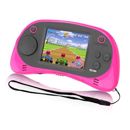 Kids Handheld Portable Video Game Player with 200 Games 16 Bit 25 Inch IPS Screen Mini Retro Electronic Machine for Boys Girls