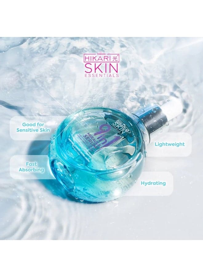 Hikari Deep Hydration Miracle Essence Serum Deliver intense hydration and daily nourishment with this advanced serum. Gentle enough for sensitive skin, it absorbs rapidly to leave your complexion feeling smoother, softer, healthier, and visibly refreshed.