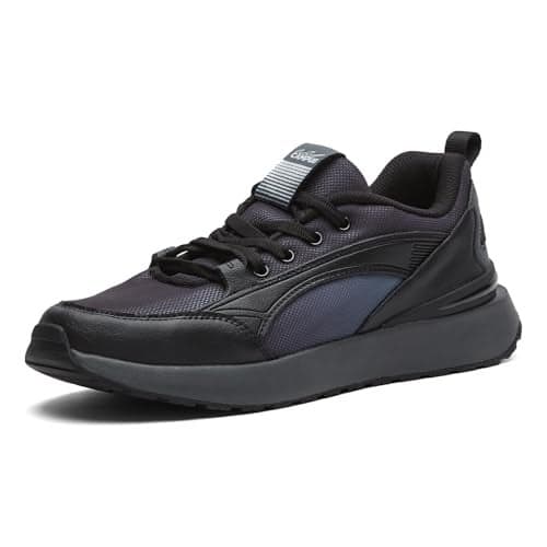 Campus Men's Float BLK/D.Gry Sneakers - 8UK/India 1Pair