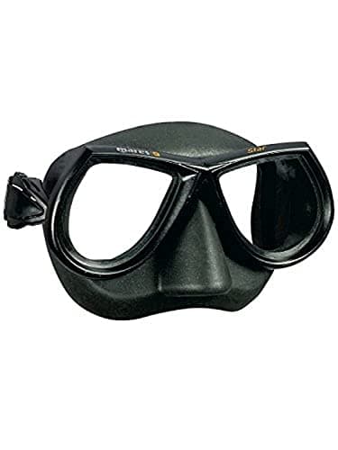 Mares Star Spearfishing Mask Unisex Adult Twin Lens Dive Mask for Freediving Scuba Diving Snorkeling wBiSilicone Skirt Strap