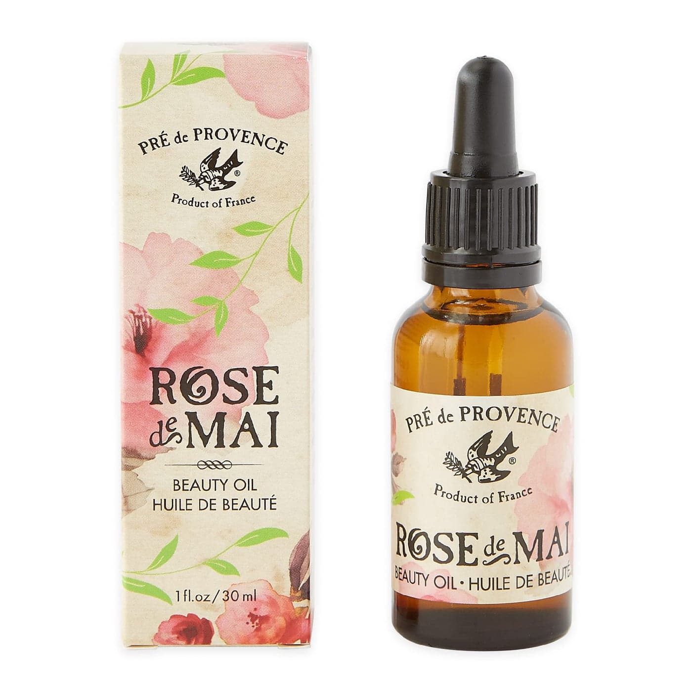 Pre de Provence Versatile Radiant Massage Dry Body Oil Rose De Mai 10 Fl Oz