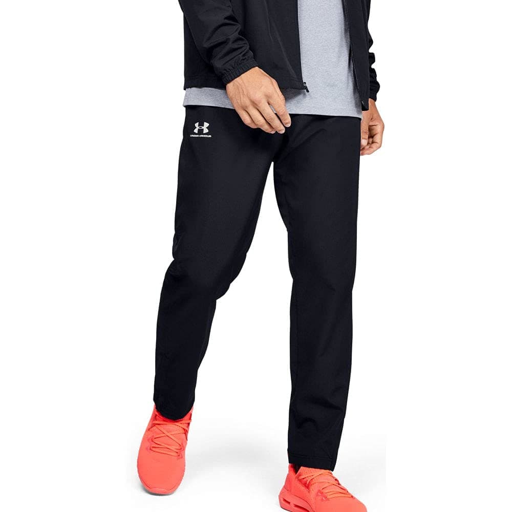 Under Armour Men's Woven Vital Workout Pants , Black (001)/Onyx White, X-Large Tall