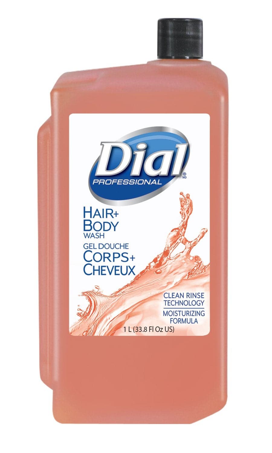 Dial1127055 Hair Body Wash 1L Refill Catridge Pack of 8