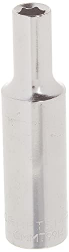 CRAFTSMAN Deep Socket, Metric, 3/8-Inch Drive, 6mm, 6-Point (CMMT99141)