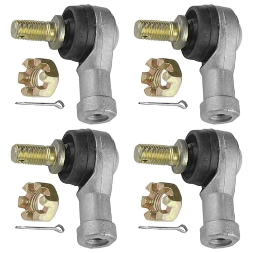 Caltric Two Sets Of Tie Rod End Kit Compatible with Honda Trx250 Trx-250 Fourtrax 250 1985 1986