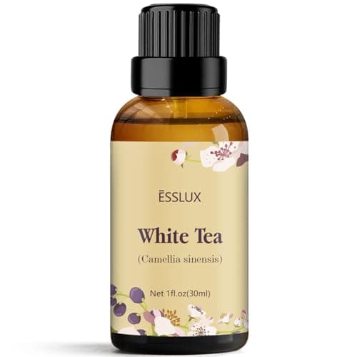 White Tea Essential Oil ESSLUX Aromatherapy Essential Oils for Diffuser Massage Soap Candle Making Home Fragrance 30 ml