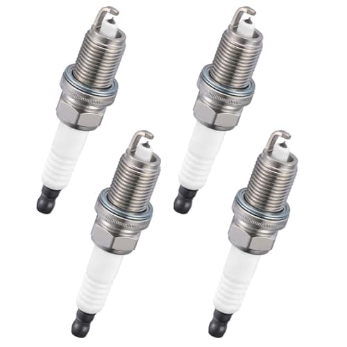 BDFHYK 97932 Iridium Spark Plugs Compatible with Chrysler 200 2007-2012 for Hyundai Elantra for Kia Soul Spectra Spectra5 Compass Patriot Journey Avenger 2.0L 2.4L L4 Engines for IZFR5L-11 Set of 4