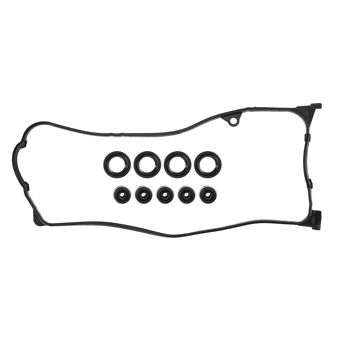 X AUTOHAUX 1 Set Valve Cover Gasket Set VS50606R for Honda Civic DX LX VTEC 17L 1668CC L4 SOHC 16 VALVE ENG CODE D17A1 20012005