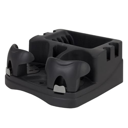 GO GEAR Vehicle Mini Console Cup Holder Organizer for Cars Trucks SUVs and More Black EMICBLA