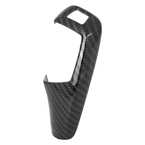 X AUTOHAUX Car Gear Shift Knob Panel Cover Carbon Fiber Pattern Sticker for BMW 228i 230i 320i 328d 328i 330e 330i 335i 340i 428i 430i 435i 440i 2013-2020