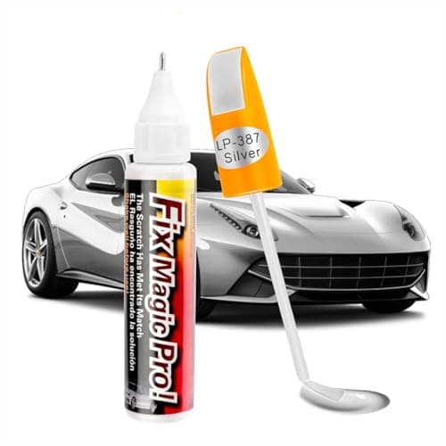 Touch Up Paint for CarsCar Scratch Remover Pen for Car Paint Scratch Repair with 2in1 for Repairing Different Scratches QuicklyCar Accessories Touch Up Paint Pen for Cars Silver