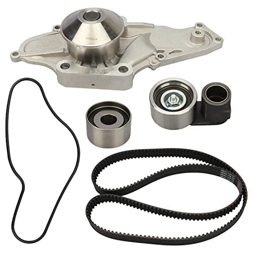 DRIVESTAR Engine Timing Belt Kit with Water Pump Compatible for 1998-2002 Honda Accord 1999-2004 Odyssey 2003 2004 Pilot 1999-2002 Acura TL 2001 2002 MDX 1997-2003 CL 3.0L 3.2L 3.5L