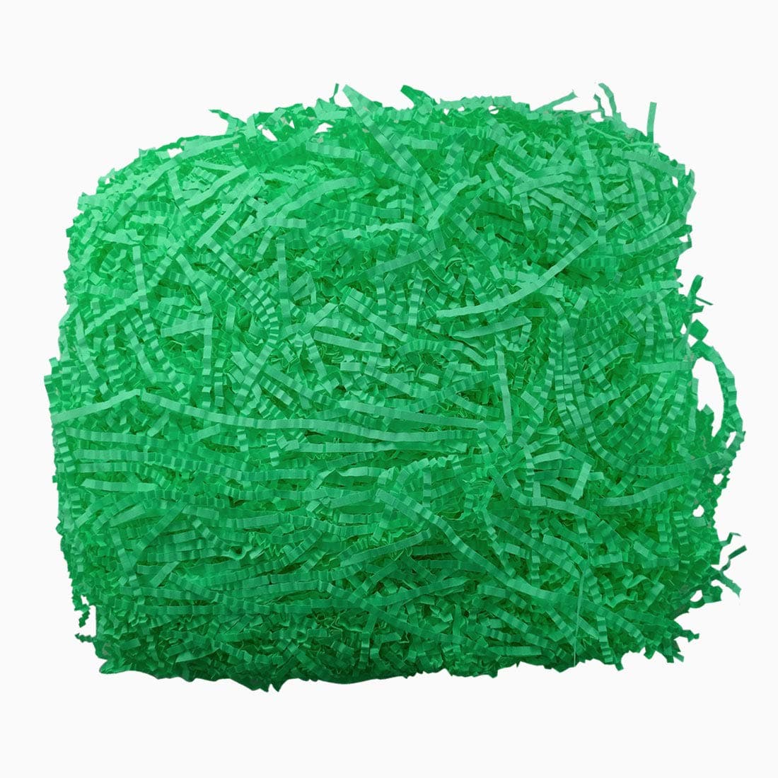 DIY Crafts Pack of 2 Pcs, Green, Crinkle Cut Paper Shred Filler for Gift Wrapping & Basket Filling -Green Kitc (Pack of 2 Pcs, Green)