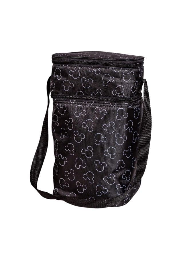 J.L. Childress Disney Baby Six Bottle Breast Milk Cooler Travel Bag - Insulated Baby Bottle Storage Bag, Portable Organizer Pack for Breast Milk, Use for Daycare or On the Go - Mickey Mouse