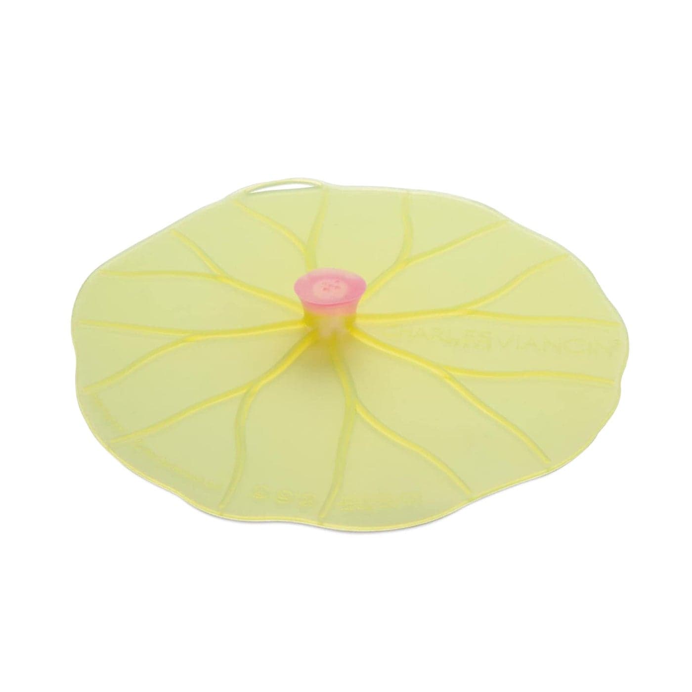 Charles Viancin - Lilypad Silicone Lid for Food Storage - 8''/20cm - Creates an Airtight Seal on Any Smooth Rim Surface - BPA-Free - Oven, Microwave, Freezer, Stovetop and Dishwasher Safe