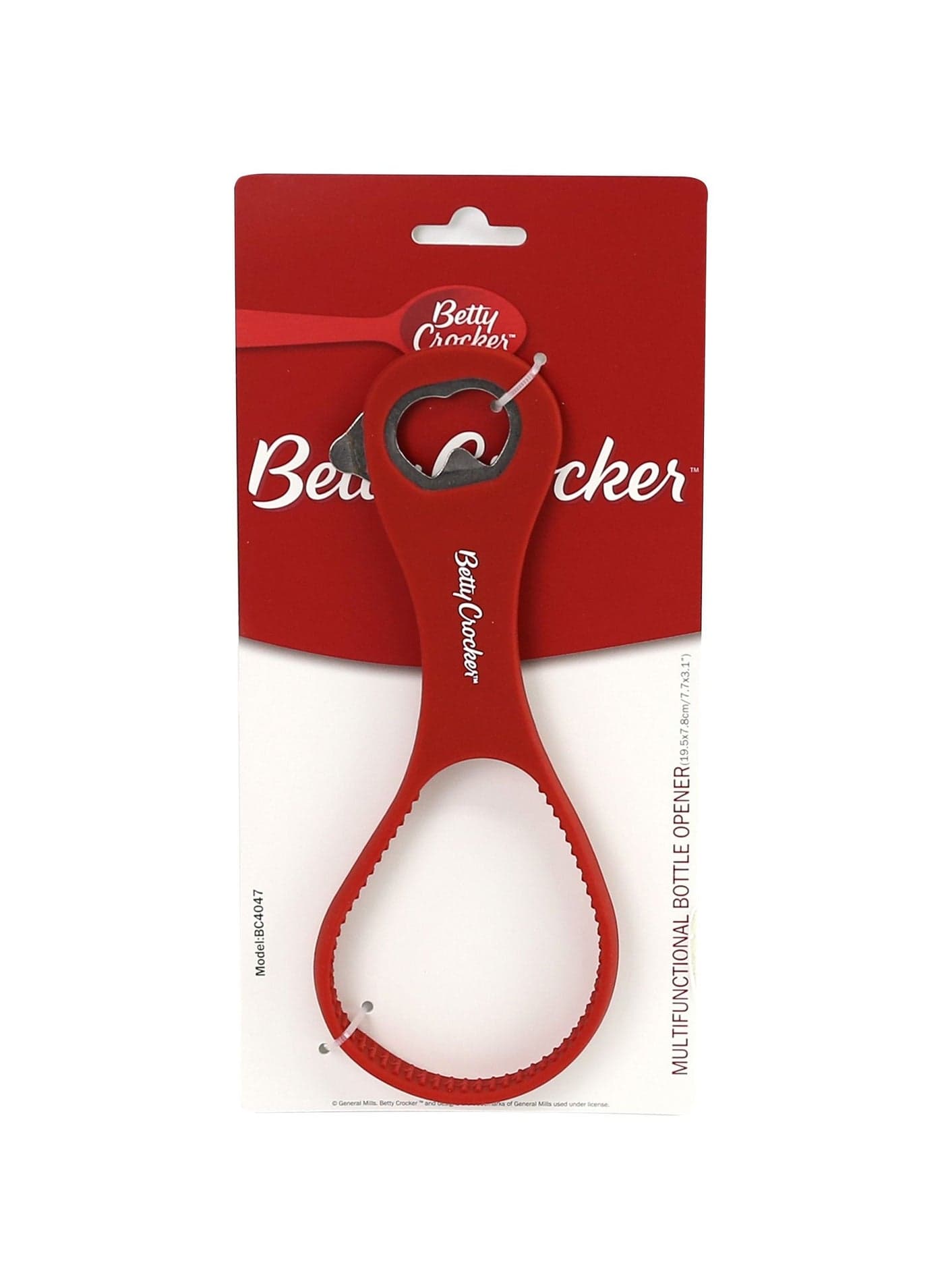 Betty Crocker Silicone Bottle Opener 19.5x7.5cm