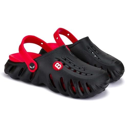 BERSACHE Comfortable Stylish Fashionable Slipper Flip Flop for Men (Red)