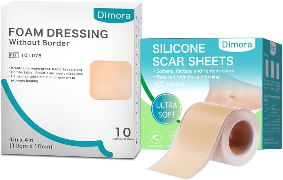 Dimora Silicone Foam Dressing Wound Dressing Silicone Scar Sheets