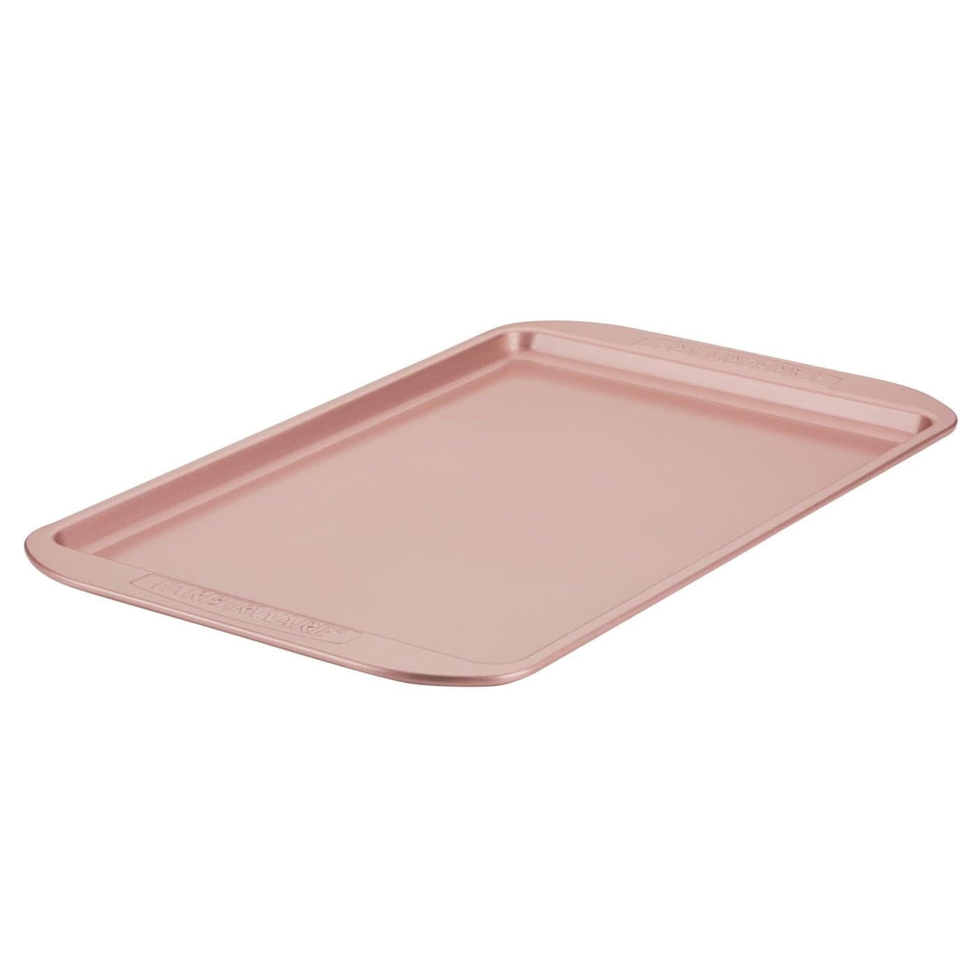 Farberware Nonstick Bakeware Nonstick Cookie Sheet Baking Sheet 10 Inch x 15 Inch Rose Gold Red