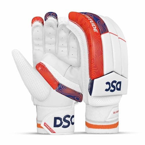 DSC Cotton 1500555 Intense Attitude Cricket Batting Gloves Youth Left (Color May Vary)